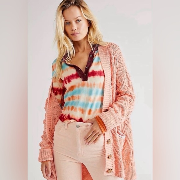 Free People Montana Cable Cardi - Picture 5 of 16